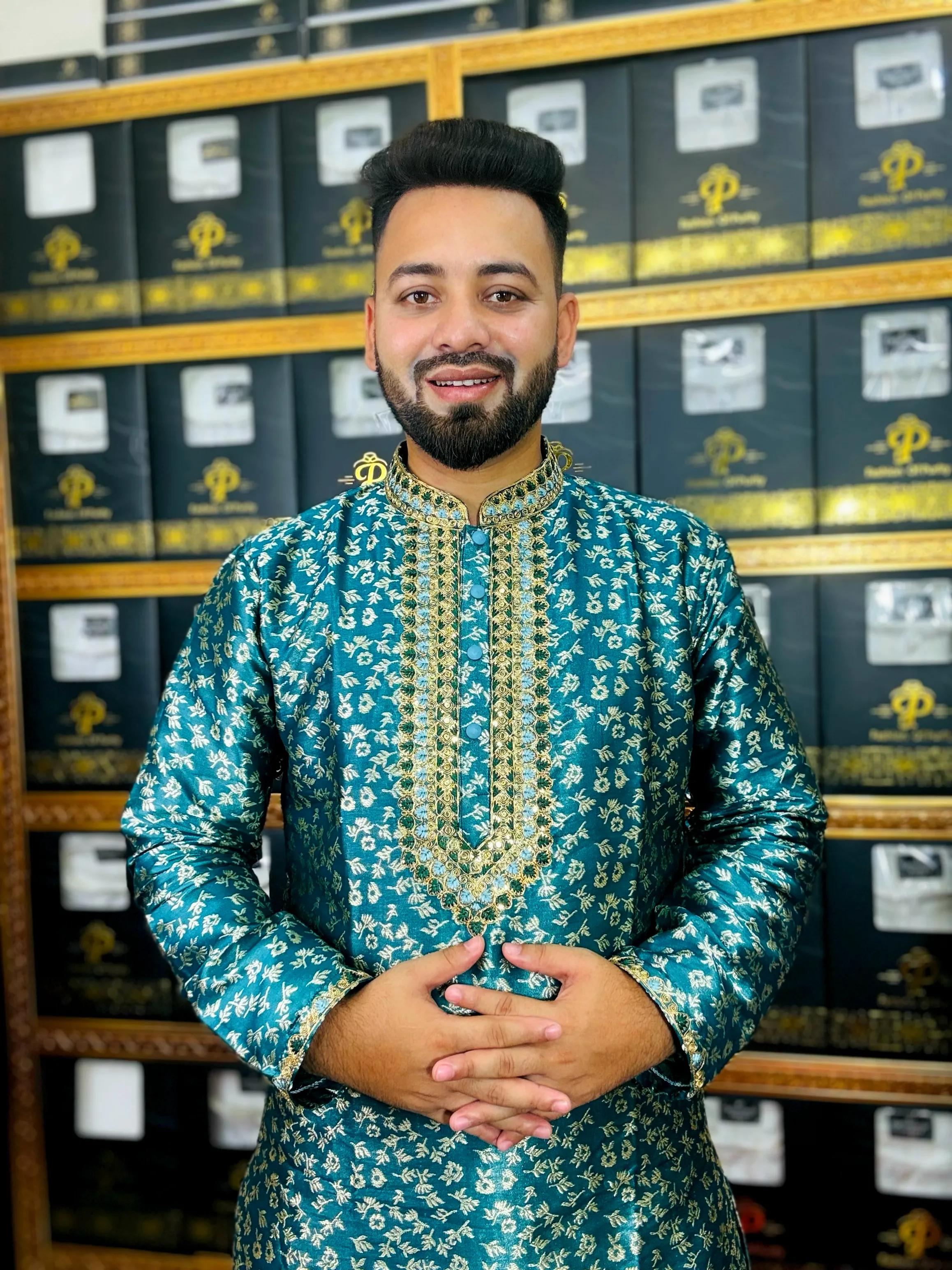 Luxury khatan Seagreen cod-404