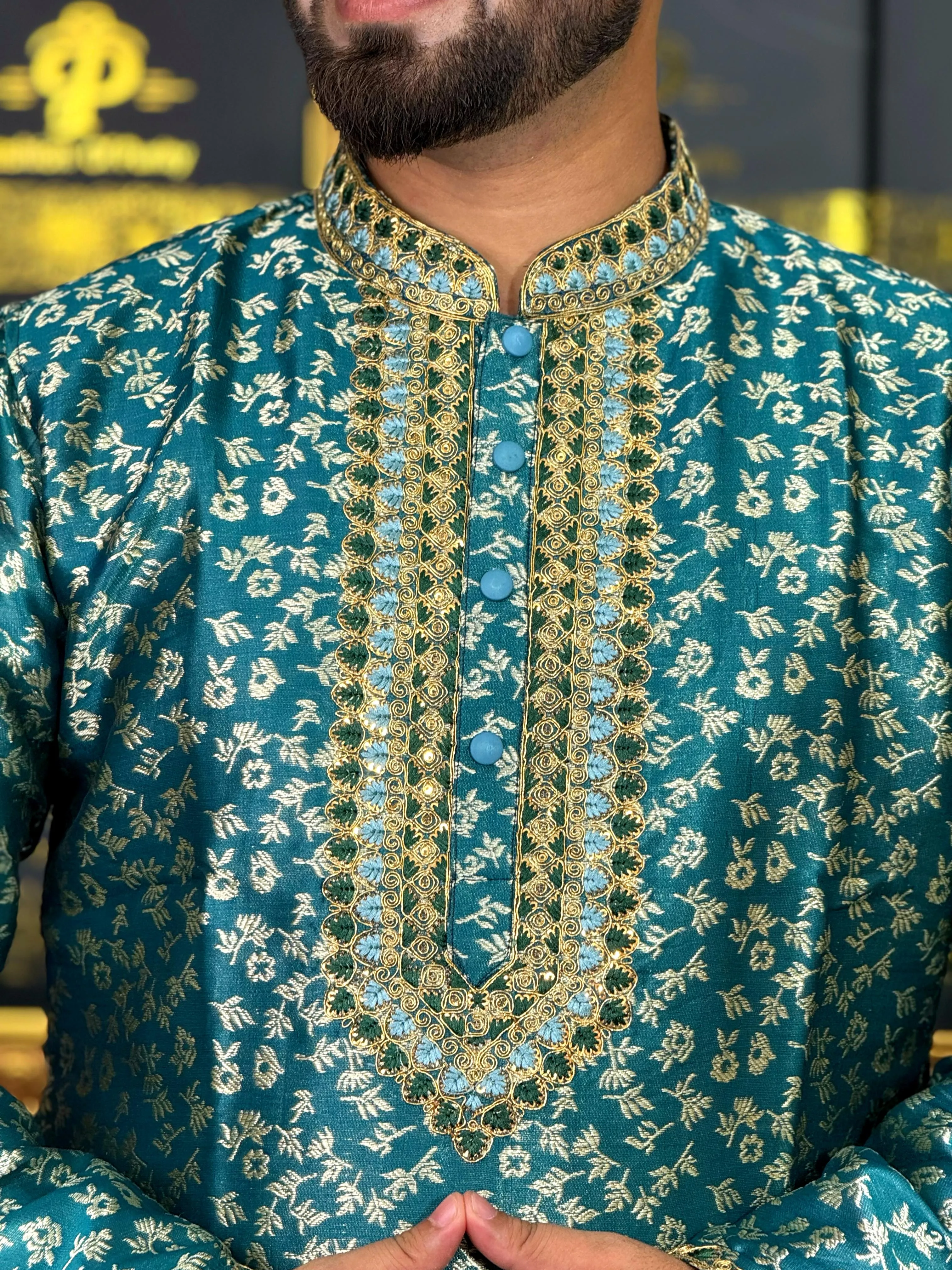 Luxury khatan Seagreen cod-404