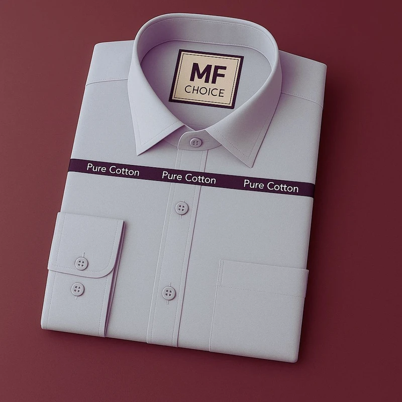 Premium Formal Shirt (Ash)