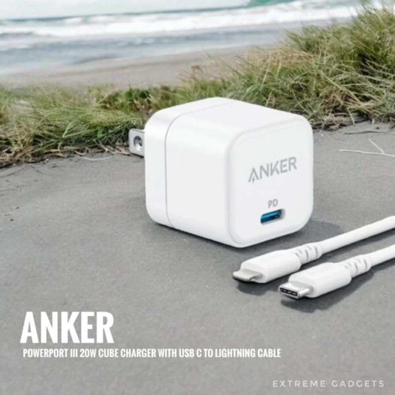 Anker 20W PD Usb C to Lighting Charger Set