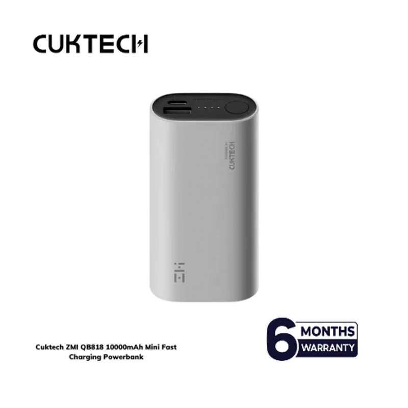 Cuktech ZMI 10000mAh QB818 Mini 30W Fast Charging Powerbank