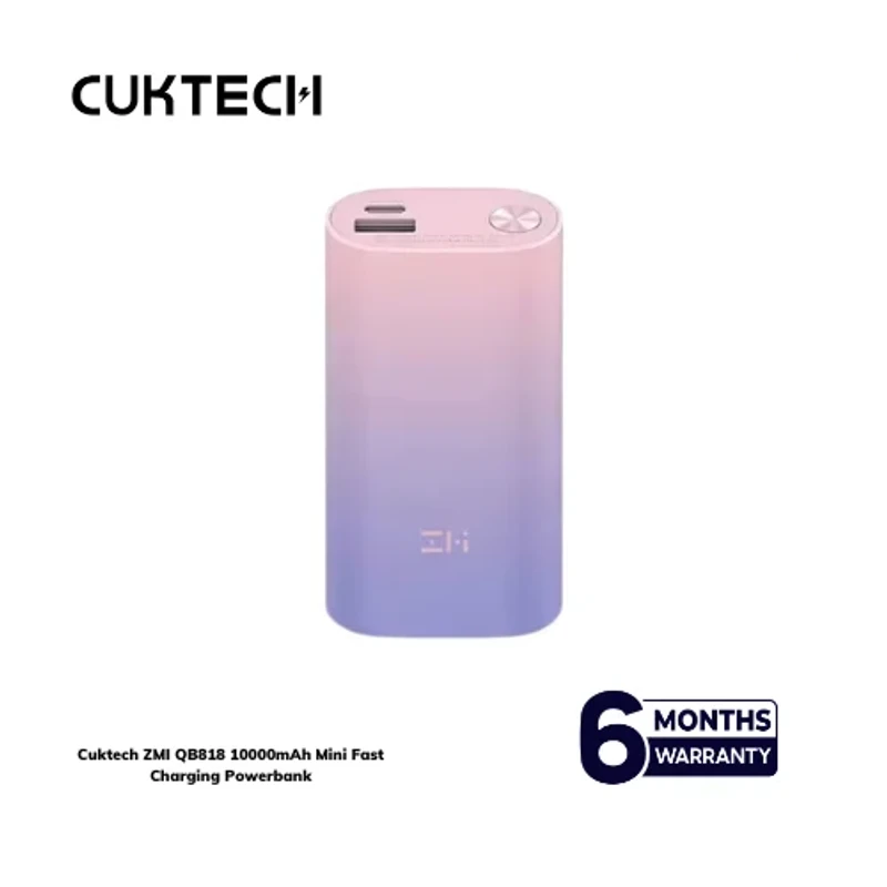 Cuktech ZMI 10000mAh QB818 Mini 30W Fast Charging Powerbank