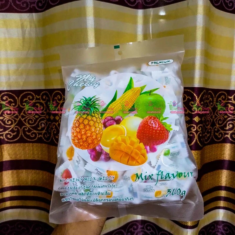 My Chewy Soft Jelly Mix Fruit Flavors 360g