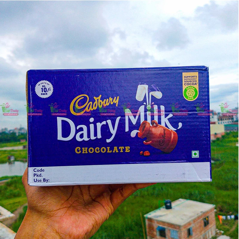 Cadbury Dairy Milk Chocolate 11g (Pack of 56)