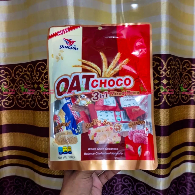 Oat Choco Mixed 3 in 1 Flavour 180g