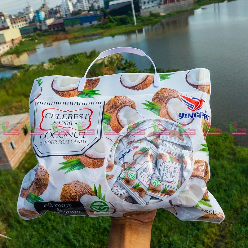 Yingpai Celebest Coconut Flavoured Soft Candy 360g - Image 3