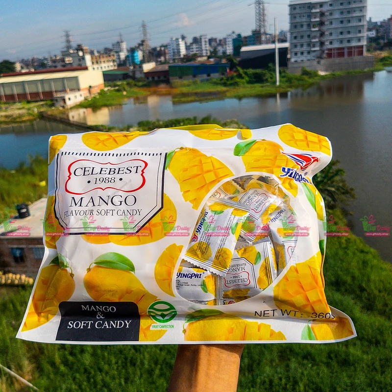 Yingpai Celebest Mango Flavoured Soft Candy 360g - Image 3