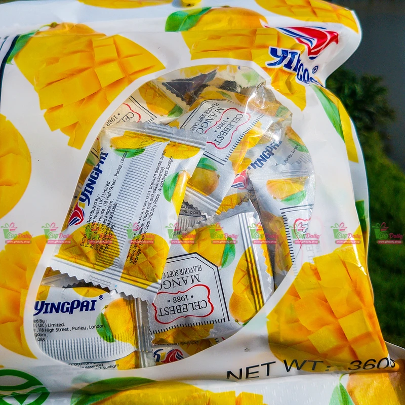 Yingpai Celebest Mango Flavoured Soft Candy 360g - Image 4