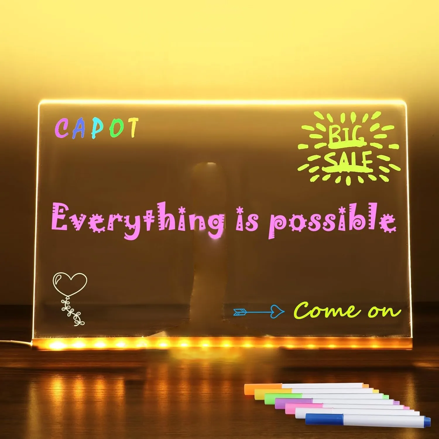 Glowing Art Board