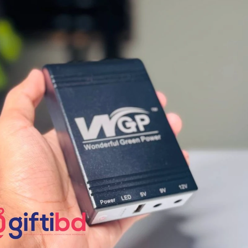 WGP mini UPS 10400mAh – 5/9/12V – Black (New Version) - Image 4