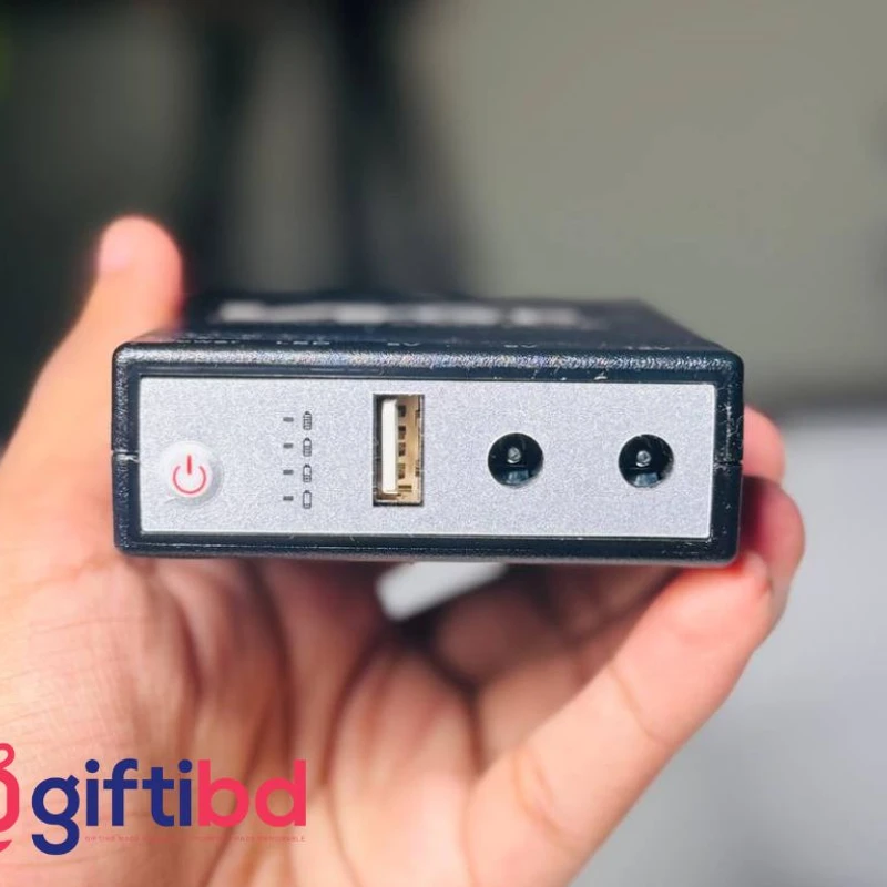 WGP mini UPS 10400mAh – 5/9/12V – Black (New Version) - Image 7