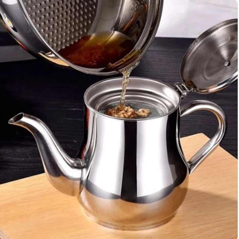 Stainless Steel Tea Pot – 32 Oz - Image 4