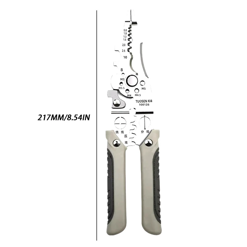 Crimper Cable Cutter Adjustable Automatic Wire Stripper Multifunctional Stripping Crimping Pliers Terminal Hand Tool - Image 4