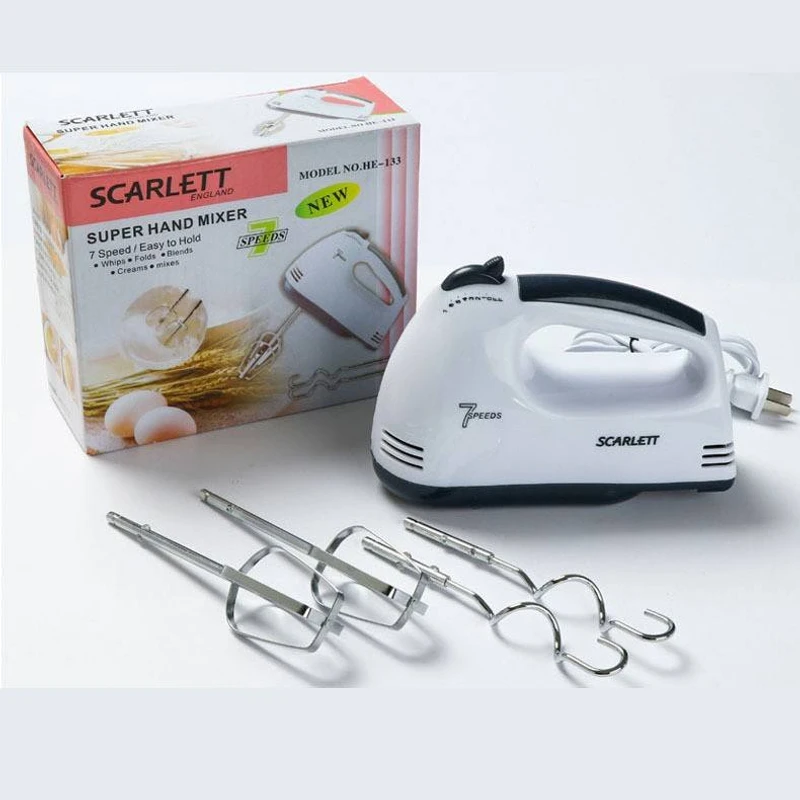 JIUYI Multi Functional Household Handheld Electric Butter and Egg White Baking Tool with High-power Mixing and Noodle Machine