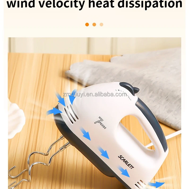 JIUYI Multi Functional Household Handheld Electric Butter and Egg White Baking Tool with High-power Mixing and Noodle Machine - Image 5