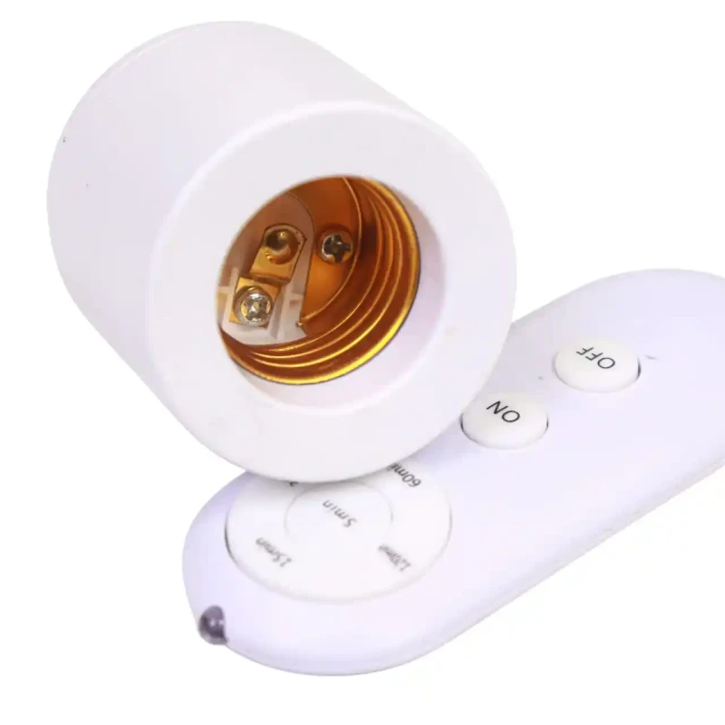 Wireless Remote Lamp Holder Easy Plug & Play Light Control - Image 5