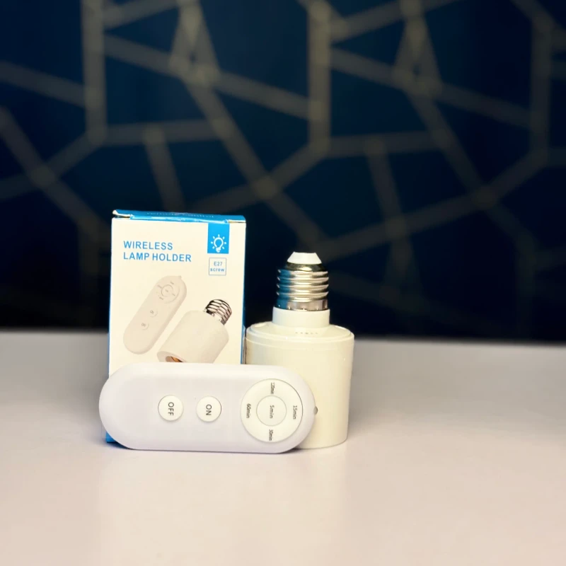 Wireless Remote Lamp Holder Easy Plug & Play Light Control - Image 6