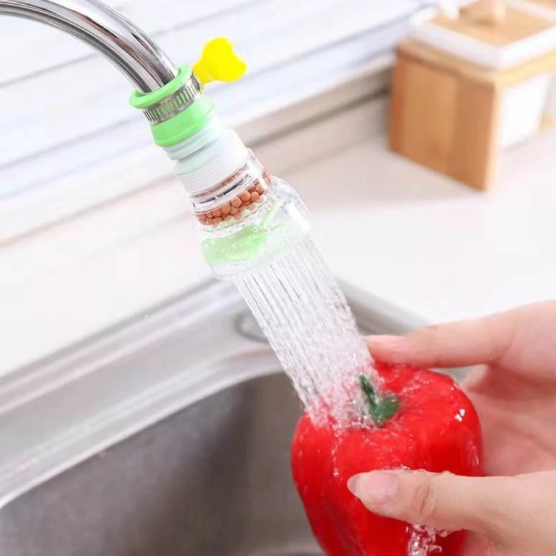 360 Degree Water Filter Faucet Extender Water Saving Splash-Proof Kitchen Faucets Water Filter Cartridge And Carbon Block - Image 5