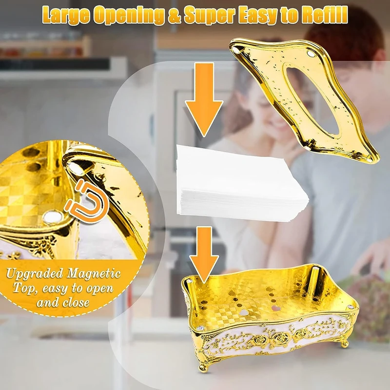 Tissue Box Paper Holder Home Decor - Image 5