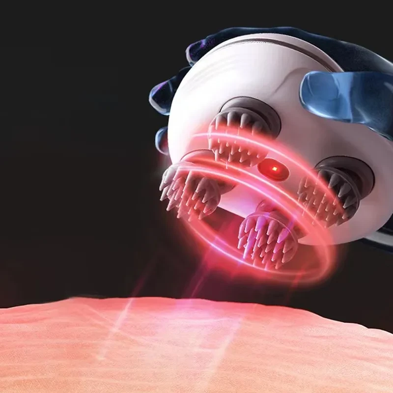 Scalp Head Hair Massager Electric Health Care Antistress Relax Body Massagem Deep Saude Tissue Prevent Body Massage - Image 5