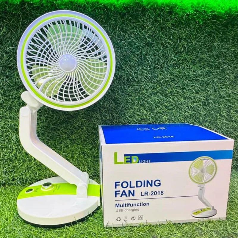 LR 2018 Rechargeable Folding Table Fan
