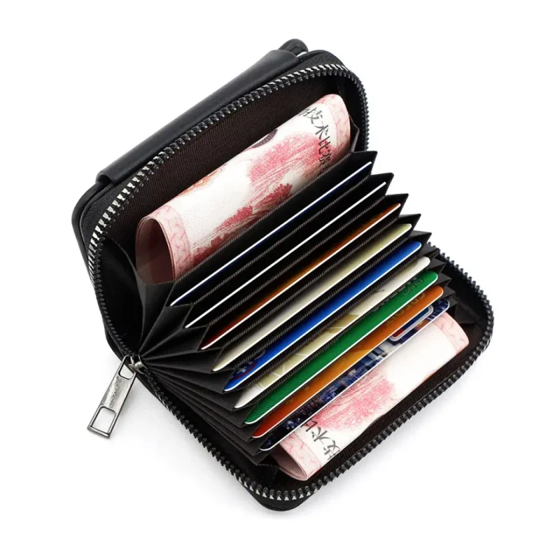 New China Imported Fashionable PU Leather Card Holder & Wallet For Men– Black And Coffe And Brown Colour Waller For Men