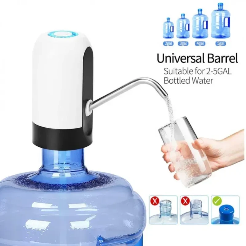 Automatic Water Dispenser USB Charging Electric Water Pump - Image 4