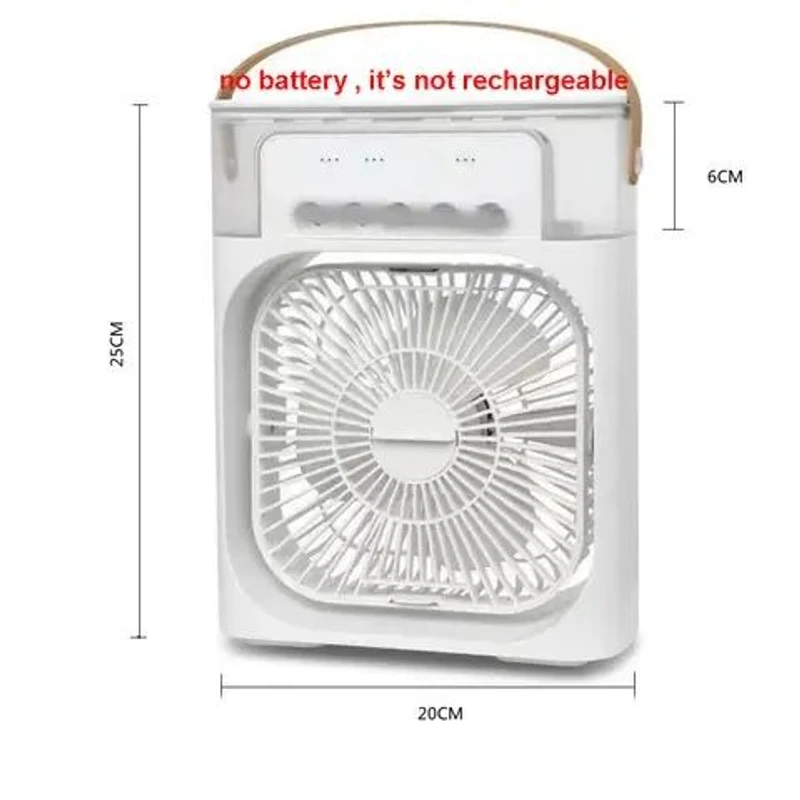 Air Cooler Fan 3 in 1 Mini Portable Fan - Image 7