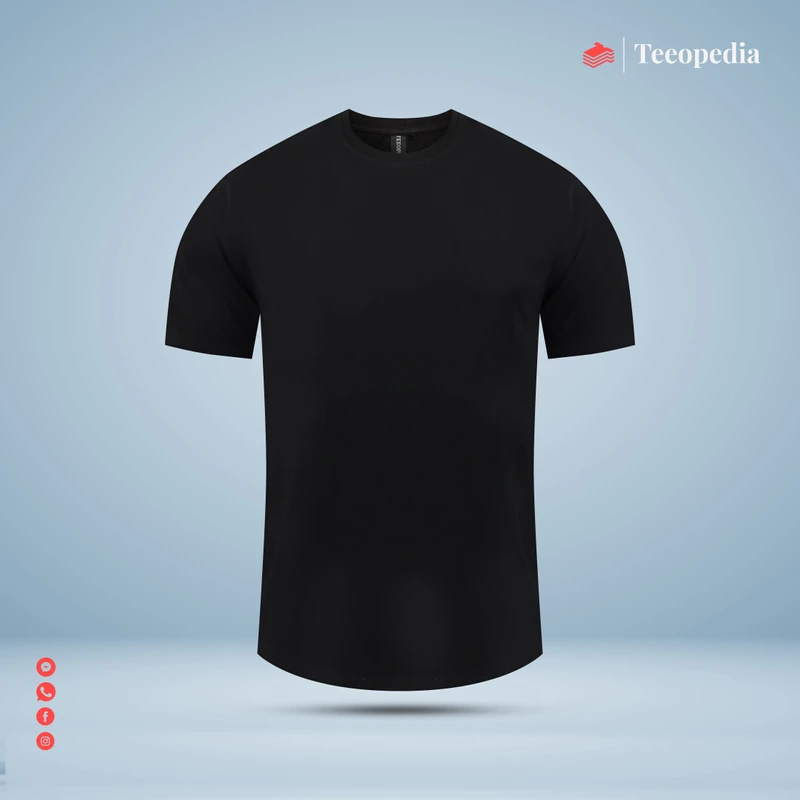 Black Solid Color Premium T-Shirt