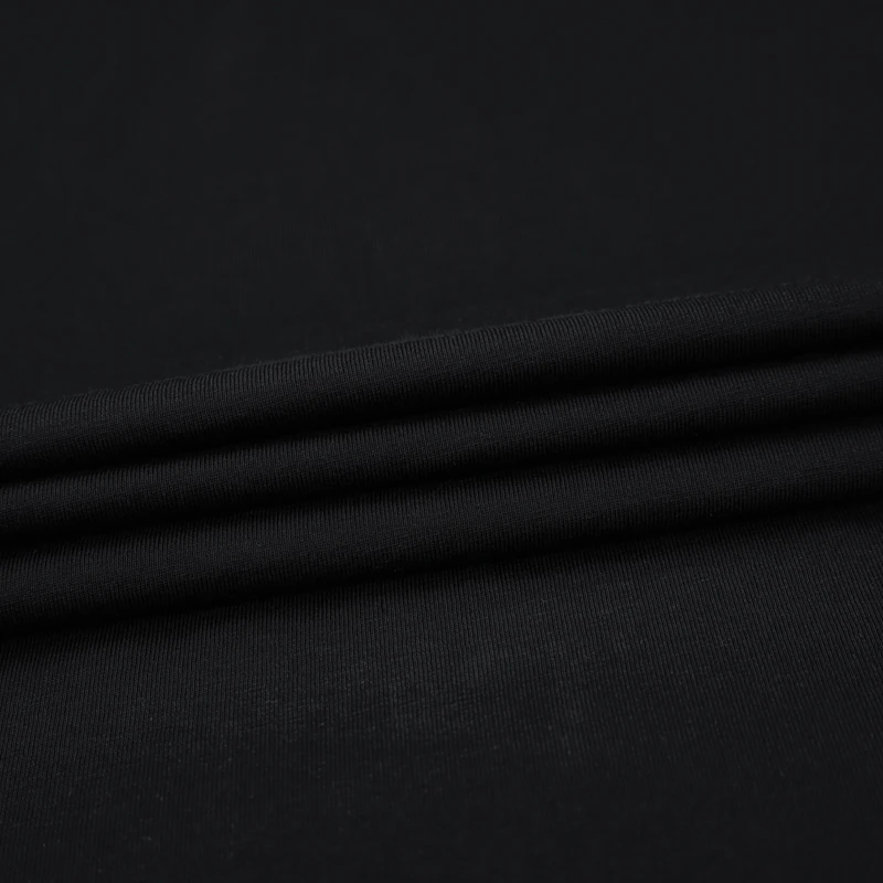 Black Solid Color Premium T-Shirt - Image 4