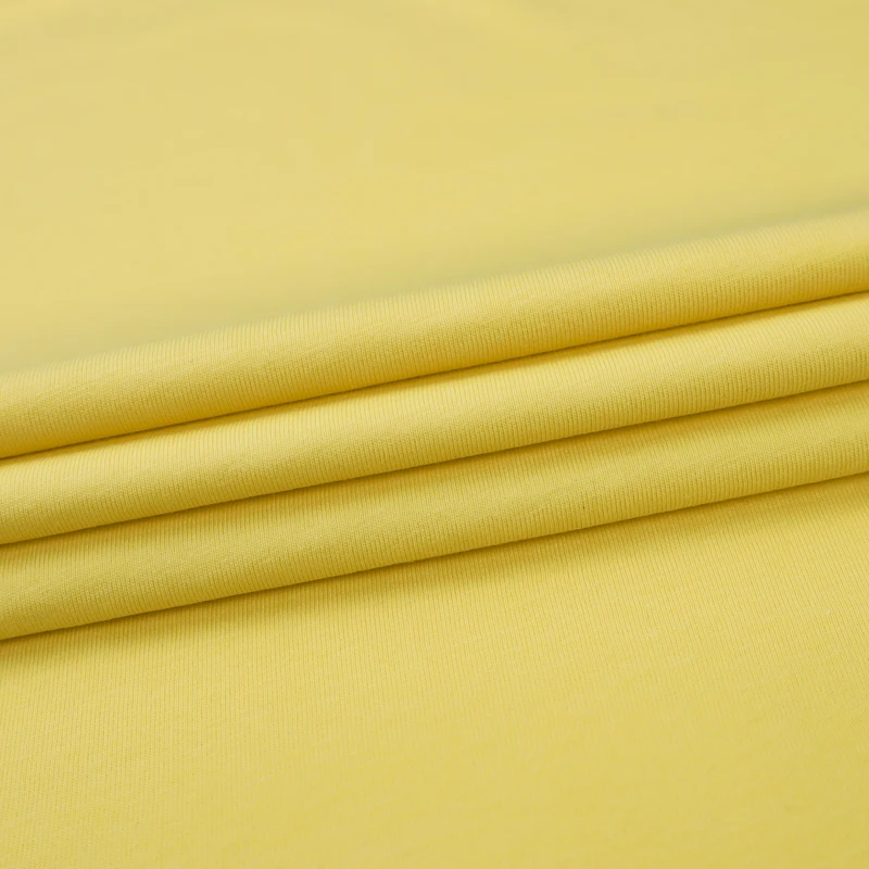 Yellow Solid Color Premium T-Shirt - Image 4