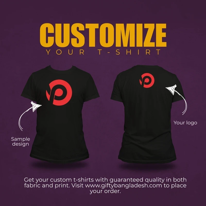 Customize Solid Color Premium T-Shirt