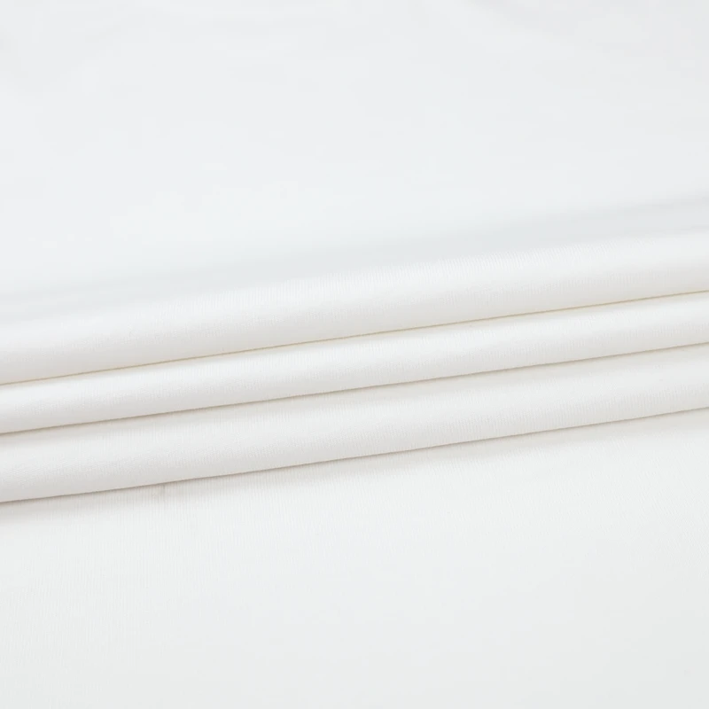 White Solid Color Premium T-Shirt - Image 4