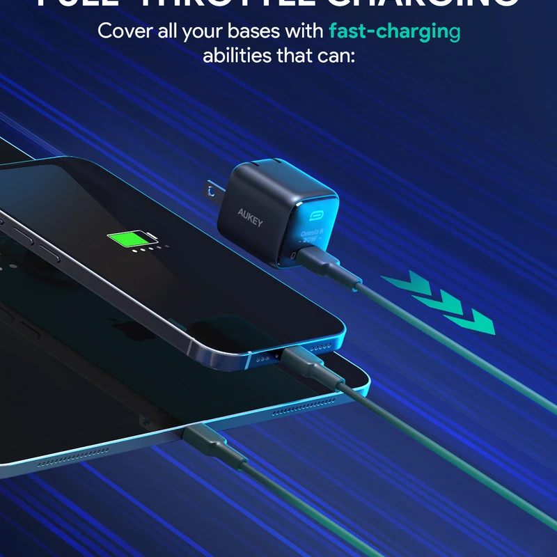 AUKEY PA-B1T Mini 20W USB-C PD Charger - Image 4