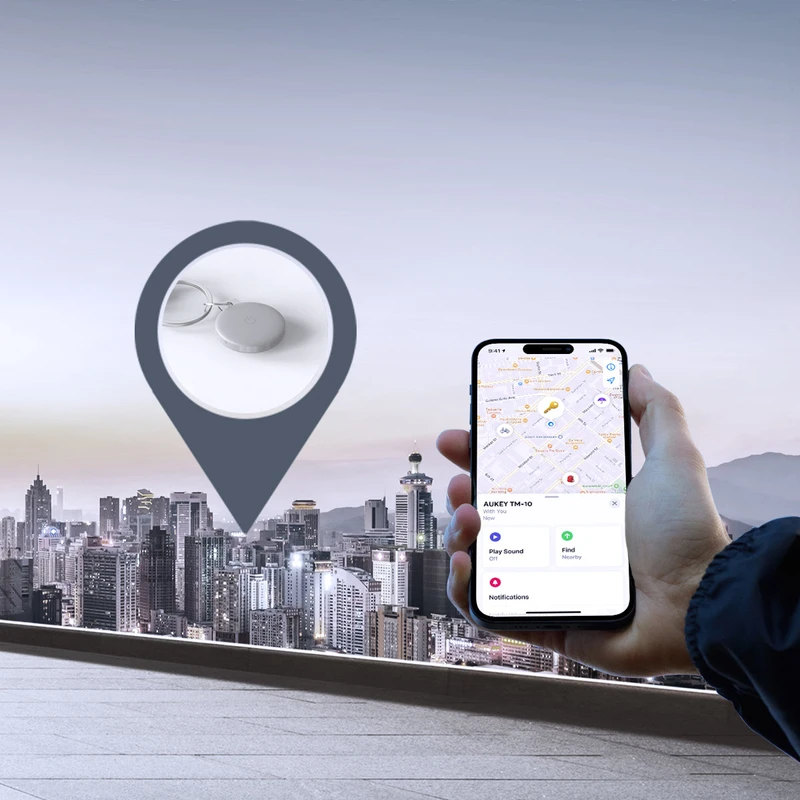 AUKEY TM-10 Track Mate 1 | Smart Bluetooth Tracker - Image 8