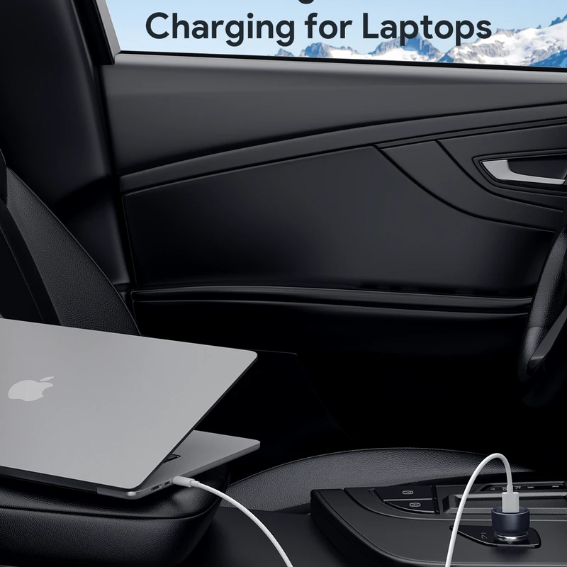 AUKEY CC-Y23 Enduro Dual 65W 2-Port Car Charger - Image 6