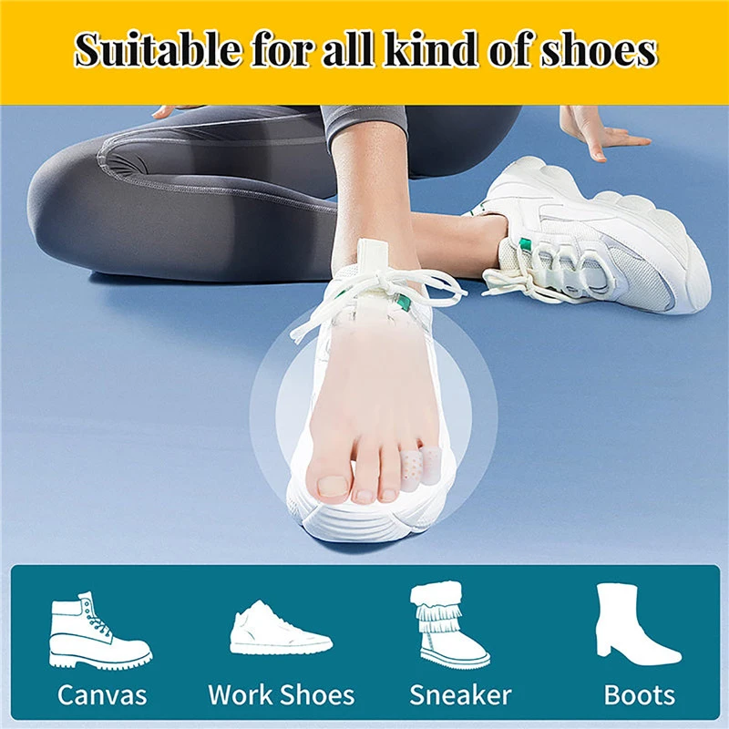 10Pcs Breathable Sleeve Toe Protector Silicone Anti-Friction Toe Caps Prevent Blisters Toe Cover Protector Foot Care