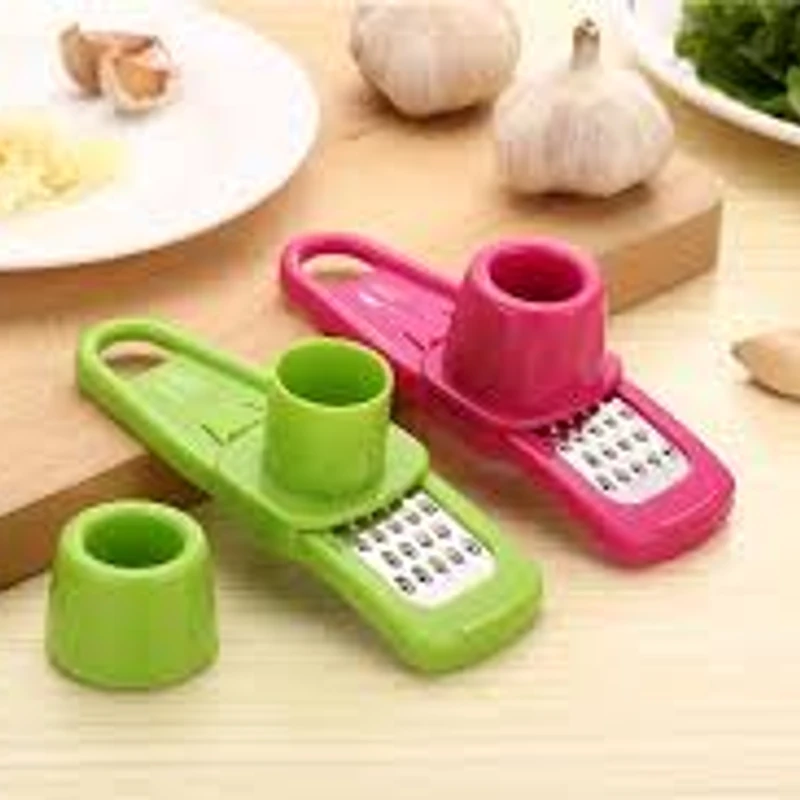 1pcs Garlic Press Crusher Manual Mincer Chopping Tool Home Garlic Masher Kitchen Ginger Garlic Grinding Grater Kitchen tools - Image 4