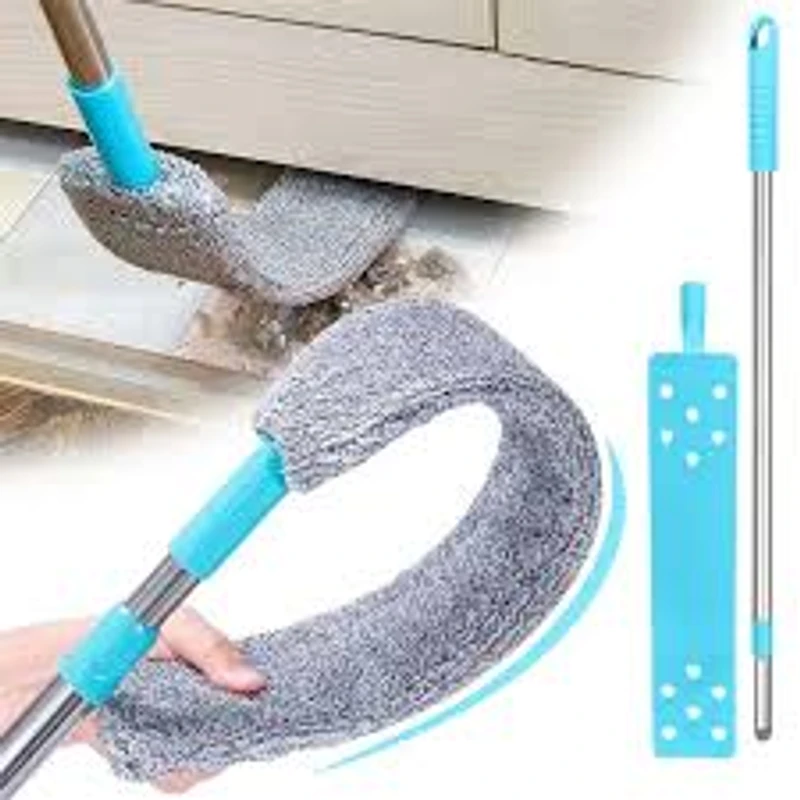 Dust Cleaner Retractable Long Handle Flexible Mops