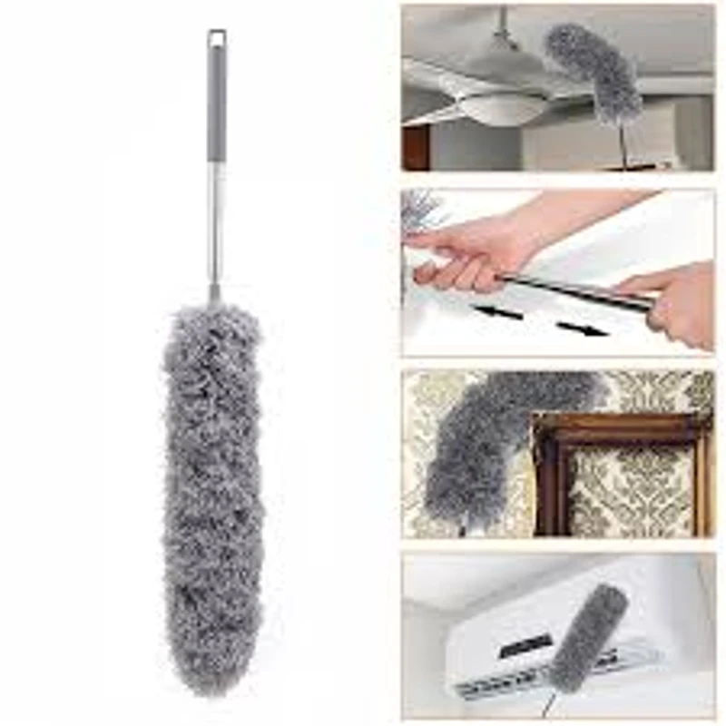 Dust Cleaner Retractable Long Handle Flexible Mops - Image 8