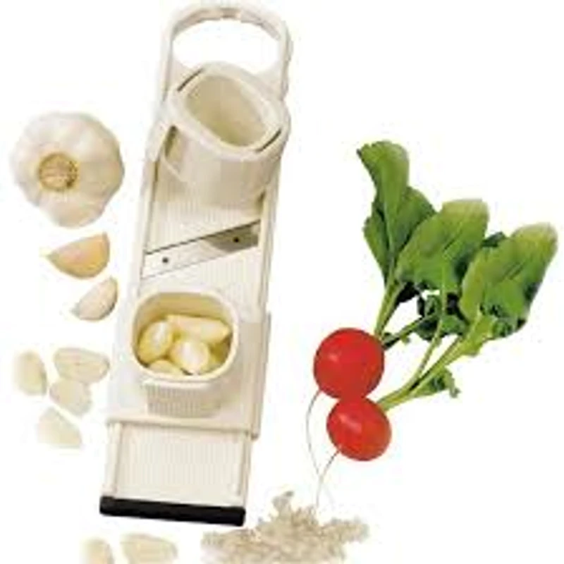 2 In 1 Ginger Garlic Cutter Slicer Manual Slicing Grinding Lazy Double-Sided Vegetable Cutting Chopper Home Kitchen Gadgets - Image 3