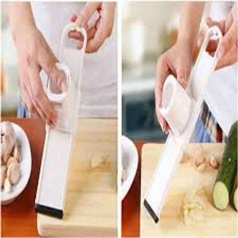 2 In 1 Ginger Garlic Cutter Slicer Manual Slicing Grinding Lazy Double-Sided Vegetable Cutting Chopper Home Kitchen Gadgets - Image 4