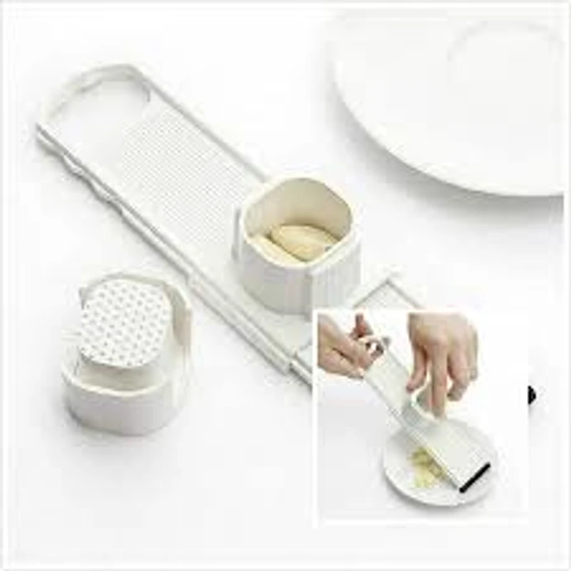 2 In 1 Ginger Garlic Cutter Slicer Manual Slicing Grinding Lazy Double-Sided Vegetable Cutting Chopper Home Kitchen Gadgets - Image 5