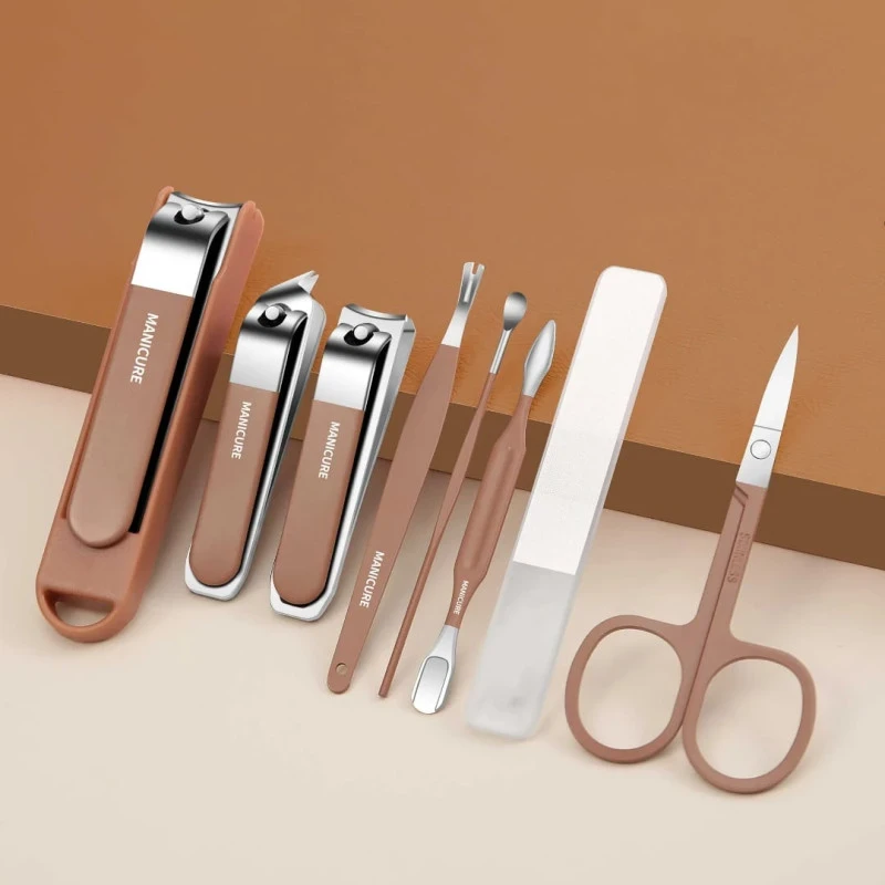 Anti-Splash Nail Clipper Set-(7 PCS) Manicure Protection Tools
