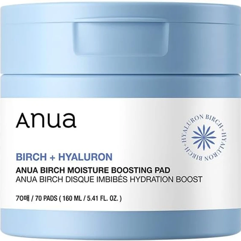 Anua Birch Moisture Boosting Pad (70ea) 160ml