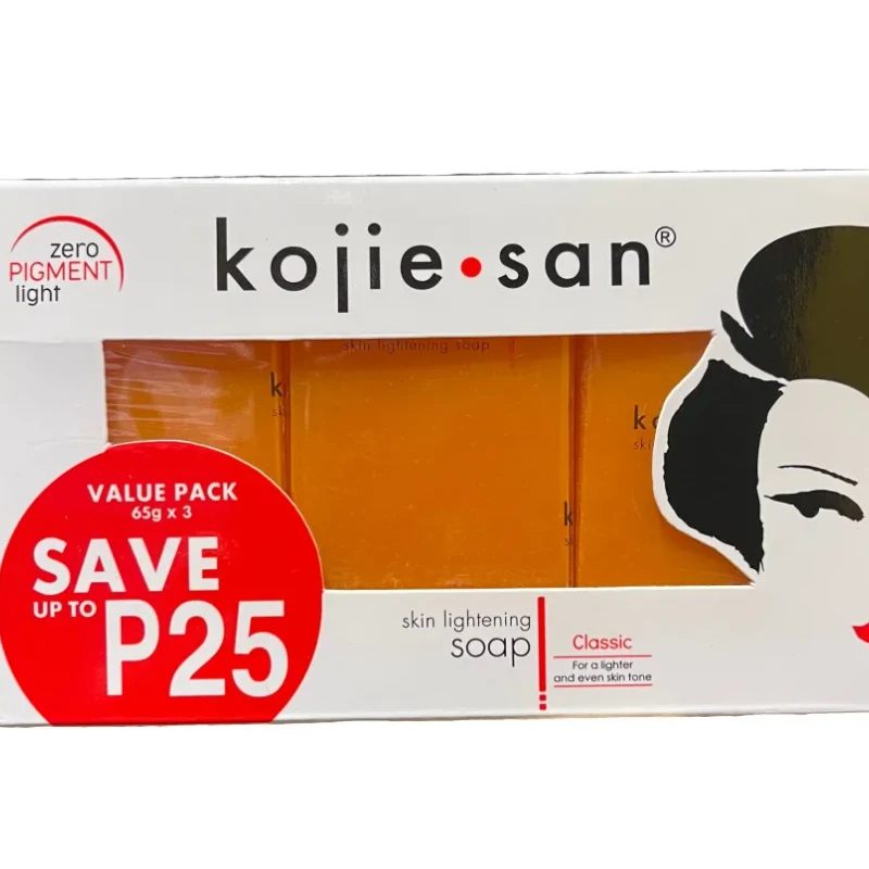 Kojie San Skin Lightening Soap (65g x 3 Bars)
