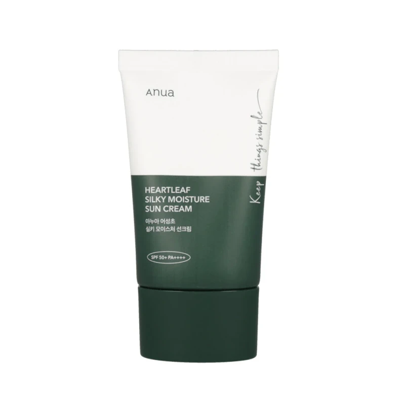 Anua Heartleaf Silky Moisture Sunscreen 50ml
