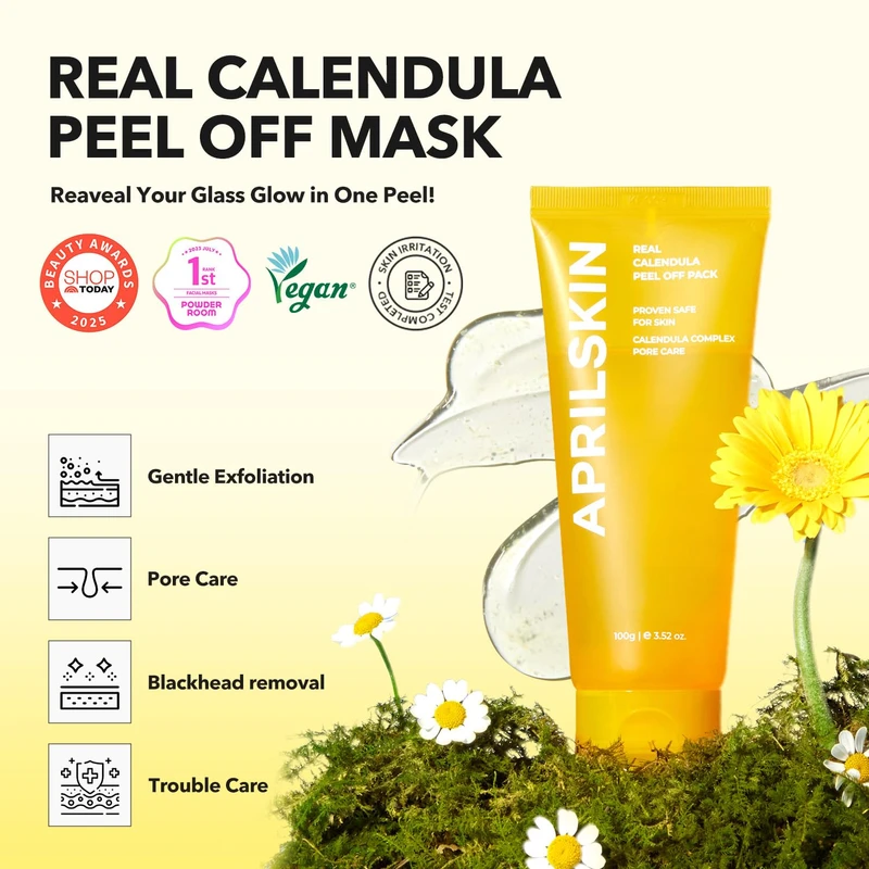 APRILSKIN Real Calendula Peel Off Pack Mask (100g)