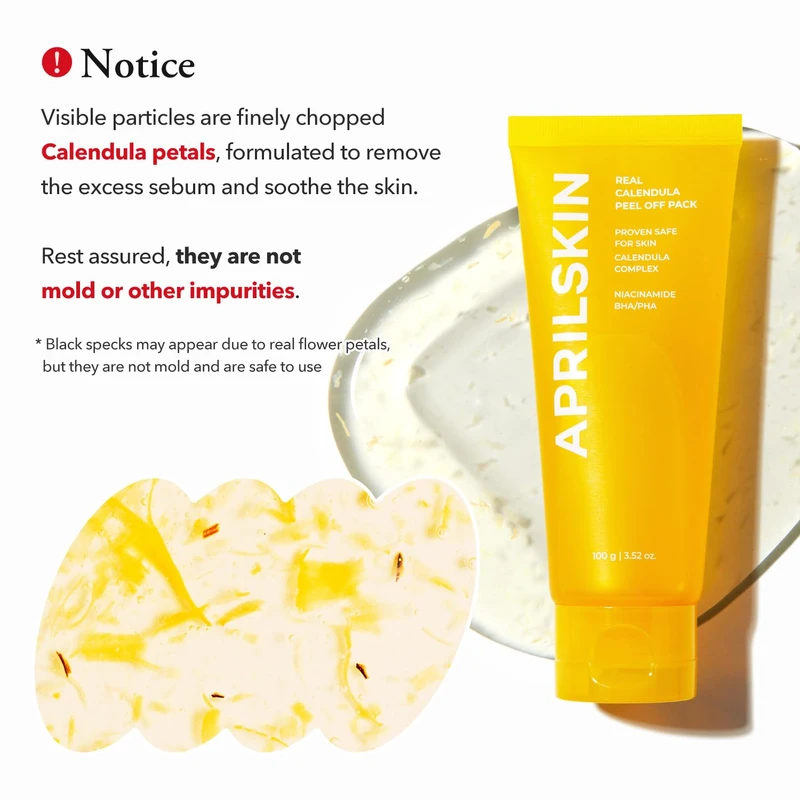 APRILSKIN Real Calendula Peel Off Pack Mask (100g) - Image 3