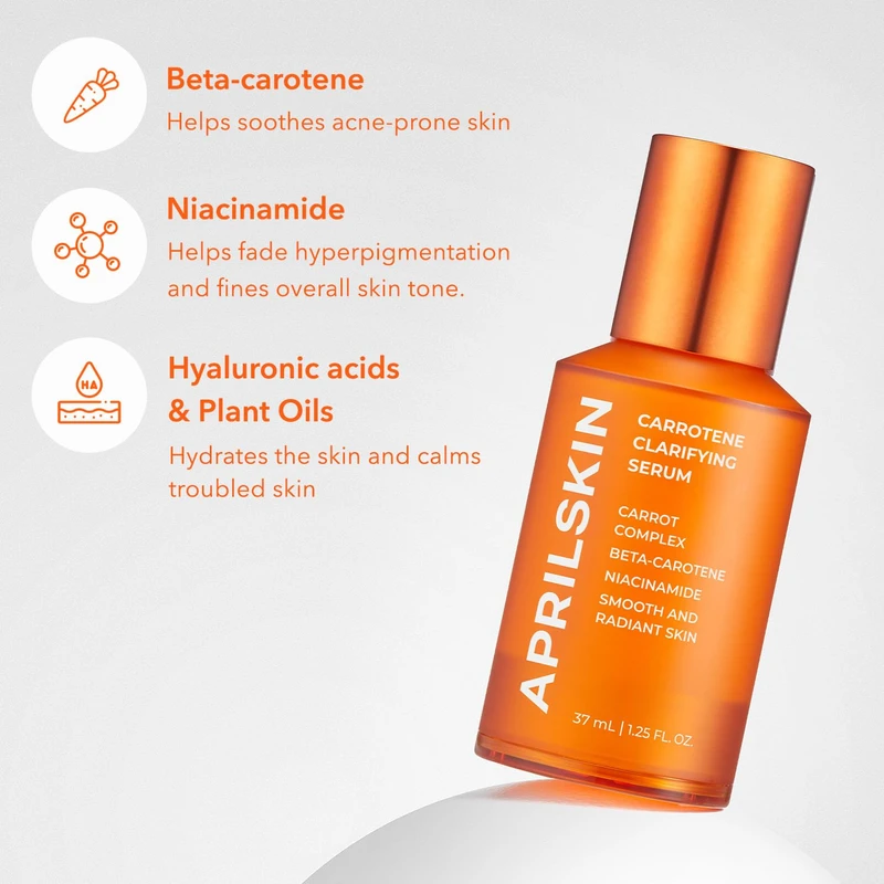 APRILSKIN Carrotene Clarifying Serum (37ml) - Image 5